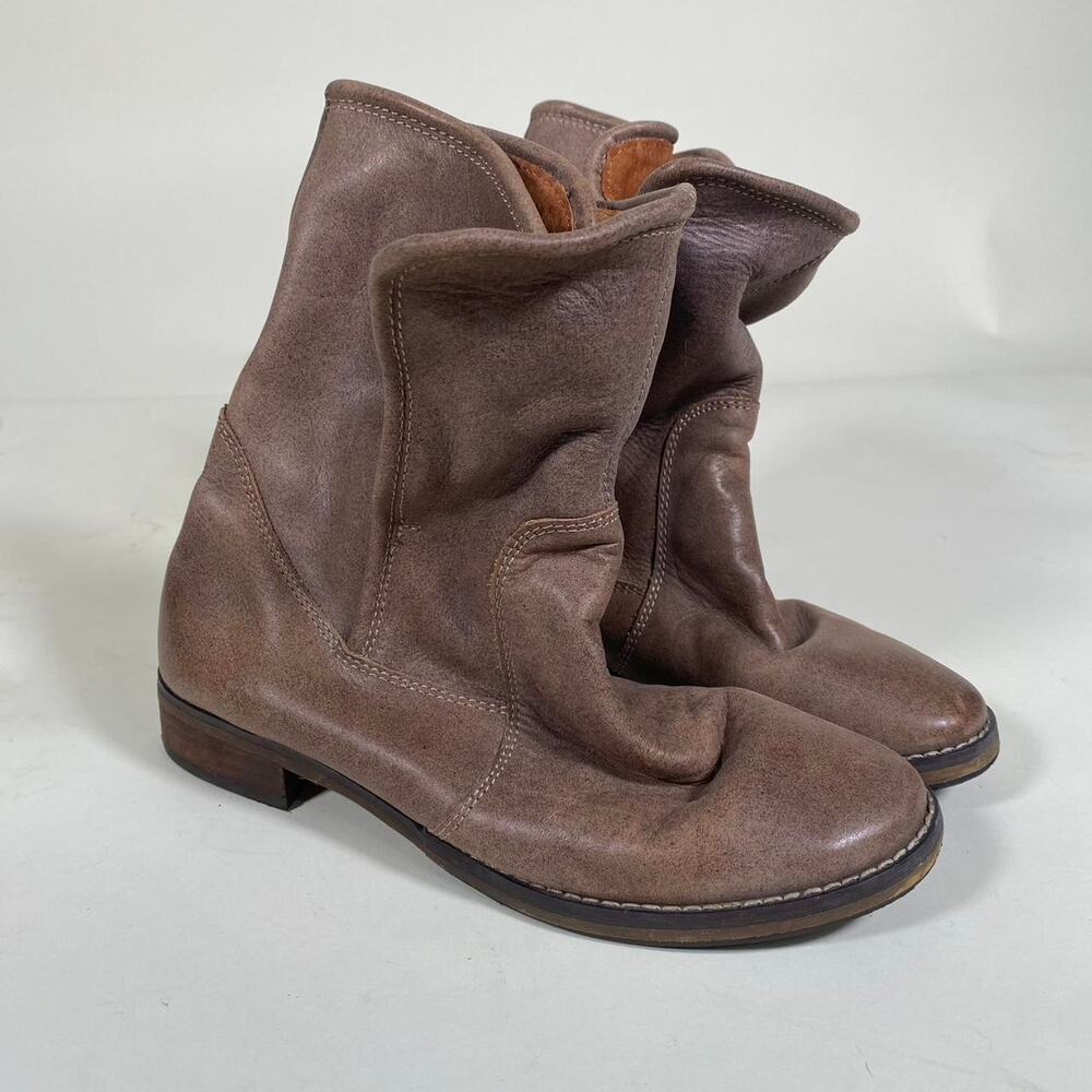 Vintage leather boots